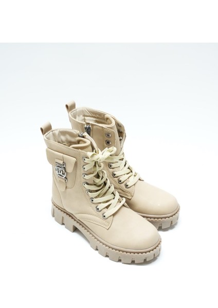 Almera Içi Yünlü Yüksek Boğaz Kadın Bot, Krem (Ladik) fiyatları