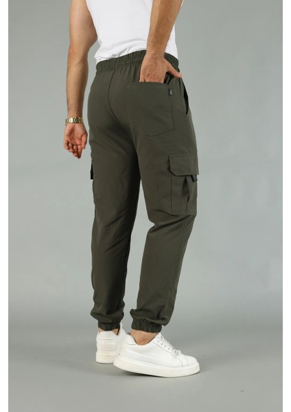 Paraşüt Kumaş Lastik Paça Kargo Cepli Fermuar Detaylı Dar Kesim Jogger Pantolon fırsatları