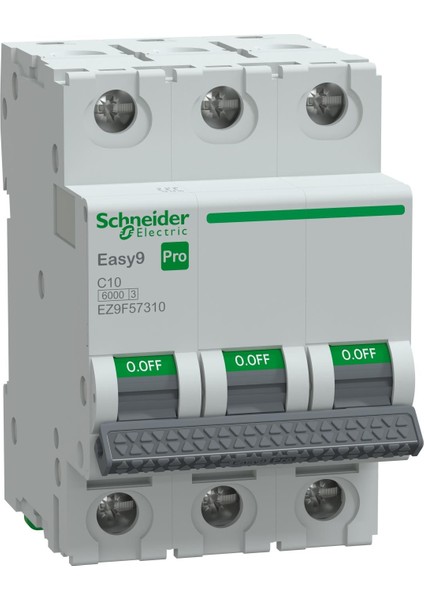 Pro 3 Faz 10A 6 Ka C Tipi SIGORTA,EZ9F57310
