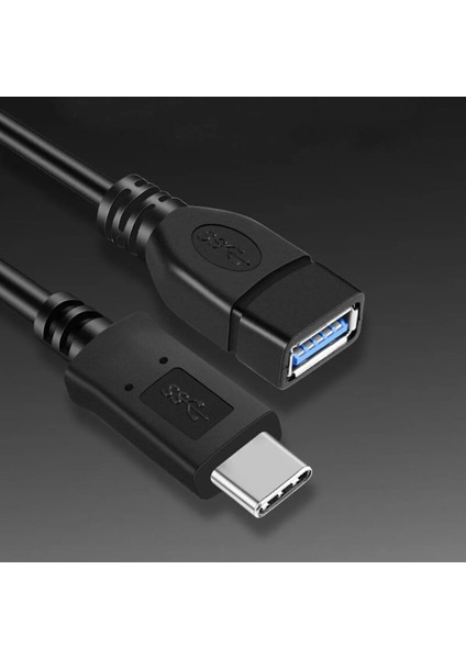 Yeni Nesil USB C USB 3.0 Otg Kablo Type-C Erkek To USB 3.0 Dişi Typec Otg Veri Aktarma Kablosu