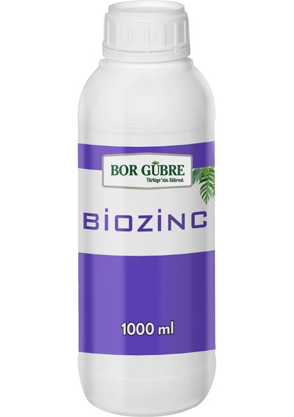 BIOZINC - 1000 ml Çinko Sıvı Organik Madde Gübresi