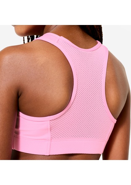 Domyos Çocuk Sporcu Büstiyeri - Baskılı Pembe modelleri