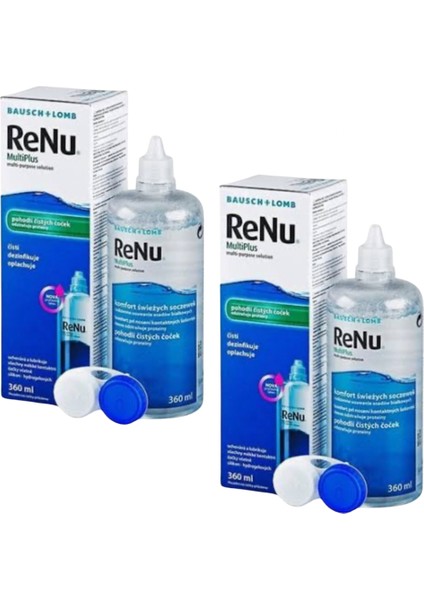 Bausch + Lomb Renu 360ML 2 Kutu Skt: 26-04