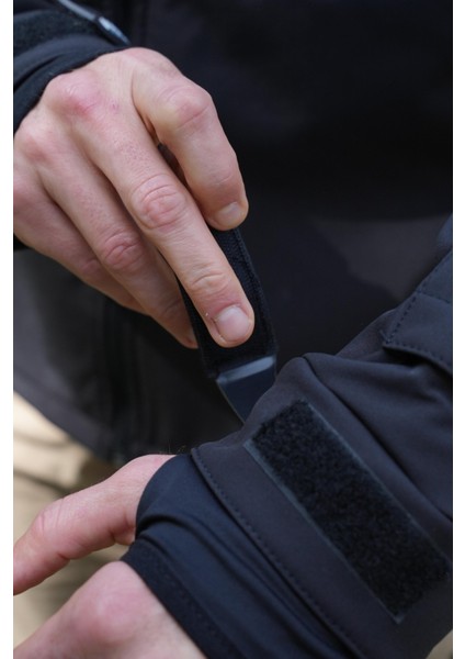 11 Cepli Siyah Softshell Soğuk Geçirmez Mont indirimleri