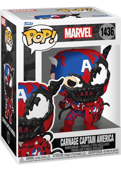 Pop Marvel: Carnageized - Captain America