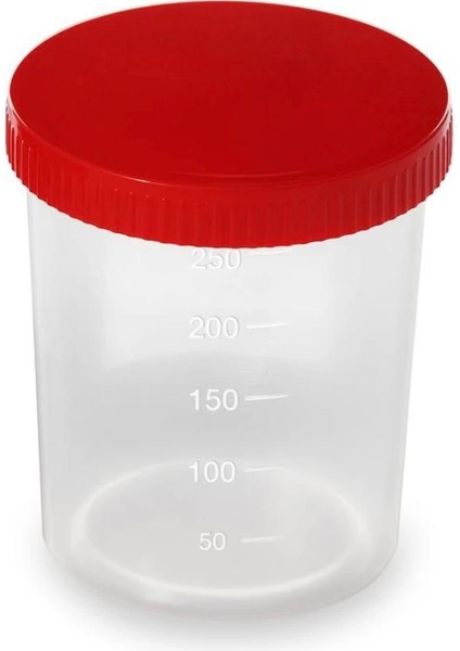 Şahit Numune Kabı 250 ml 150'li Tek Tek Ambalajlı