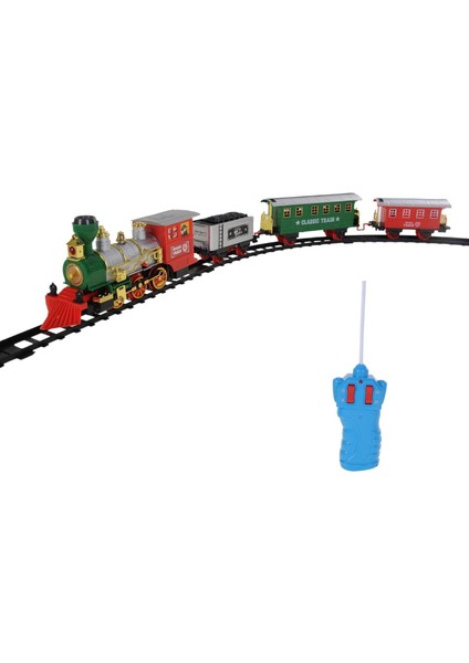 Uzaktan Kumandalı Işıklı Sesli Tren Set 17 Parça