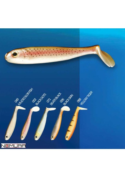 Lıve Fısh 10CM 14G 4 Adet Sahte Balık 049