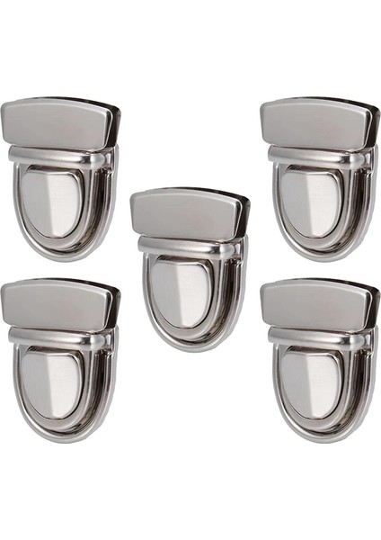 5pcs Tokal Cüzdanlar Için Metal Toka Kilidi Argent (Yurt Dışından) modelleri