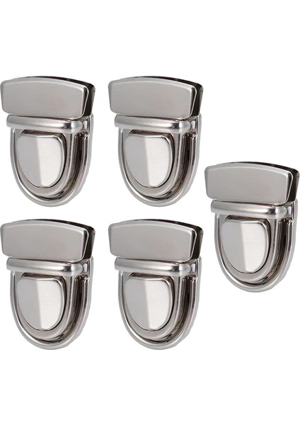 5pcs Tokal Cüzdanlar Için Metal Toka Kilidi Argent (Yurt Dışından) indirimleri