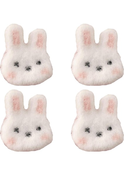 4 Tavşan Kürklü Saç I Çocuk Saç I Alışveriş Için Doğum Günü Hediyesi Kış (Yurt Dışından)