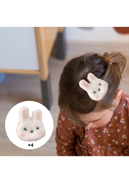 4 Tavşan Kürklü Saç I Çocuk Saç I Alışveriş Için Doğum Günü Hediyesi Kış (Yurt Dışından) modelleri