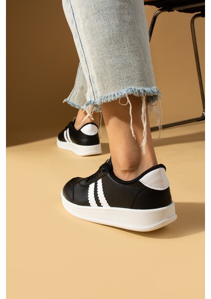 Şerit Detaylı Rahat Taban Kadın Sneakers 001-1004-24 modelleri