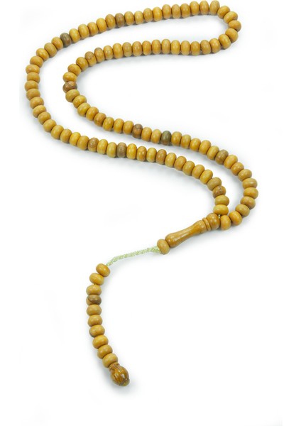 Kördiken Ağacı Küre Kesim Tesbih - 100 Lü - 7 mm - Zikir Tesbihi - Kt-2