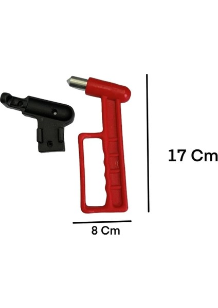 Acil Çıkış Çekici Cam Kırma Çekici - Takma Aparatlı modelleri