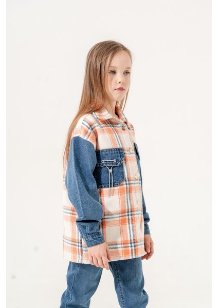 Kız Çocuk Beden Ekoseli Gömlek G3133 fiyatları