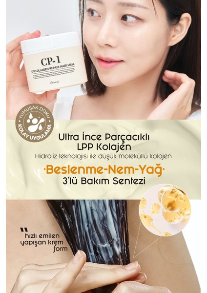 Cp-1 Kolajen Içeren Saç Maskesi Lpp Collagen Hair Mask 300 ml indirimleri