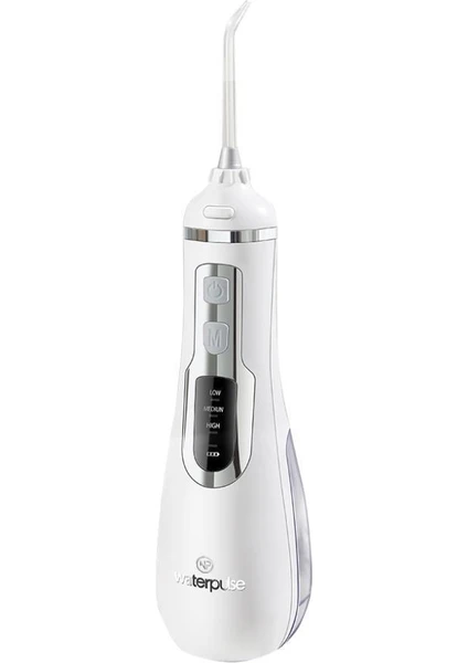 Water Flosser V500 Kablosuz Taşınabilir Ağız Duş Bakım Seti Beyaz