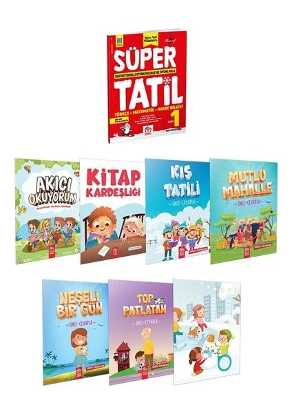 Model Eğitim 1.sınıf Süper Yarıyıl Tatil Seti