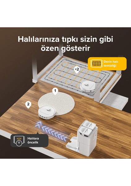 Q Revo S Akıllı Robot Süpürge