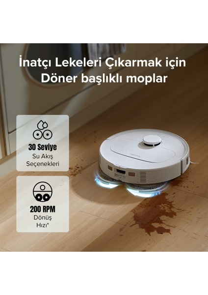 Q Revo S Akıllı Robot Süpürge