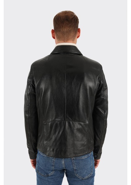 Siyah Deri Erkek Ceket fiyatları