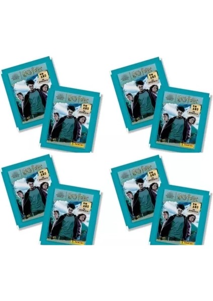 Hogwarts Adventures Harry Potter Sticker Çıkartma Etiket 10 Paket (40 Sticker ve 10 Kart) Seti