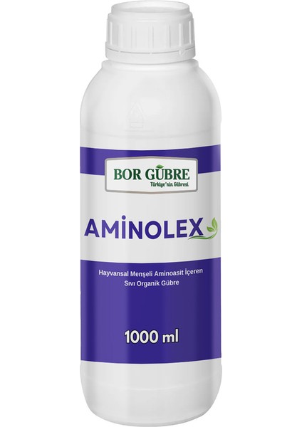 Hayvansal Menşeli Amino Asit Içeren Sıvı Organik Gübre - Aminolex - 1000 ml