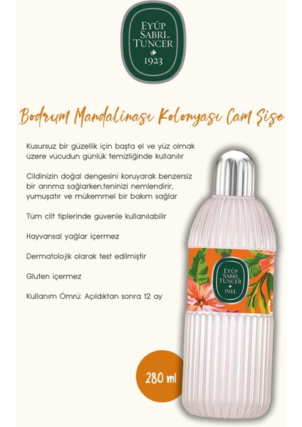 Losyon 280 Ml, Sıvı Sabun 500 Ml, Kolonya 400 ml Bodrum Mandalina ve Rosie Hediye