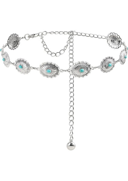 Kadınlar Için Metal Bel Zincir I Cowgirl Vücut Takı A (Yurt Dışından) modelleri