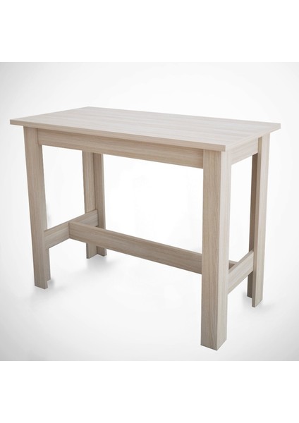 Barra Bar Masası Yüksek Yemek Masası, Meşe, 120x60
