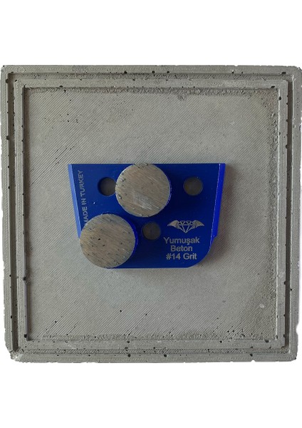 Yumuşak Metal Beton Silim Elması # 14 Grit