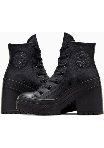 Chuck 70 De Luxe Platform Kadın Günlük Ayakkabı A06145C Siyah