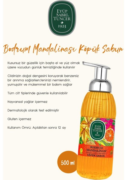 1500 ml Sıvı Sabun, Köpük Sabun 500 Ml, Kolonya 400 ml Bodrum Mandalina ve Rosie Hediye modelleri