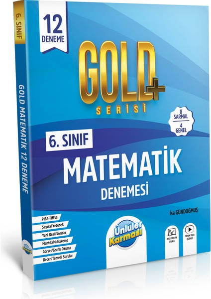 Ünlüler Karması 6. Sınıf Türkçe - Matematik - Fen Bilimleri 12 Deneme