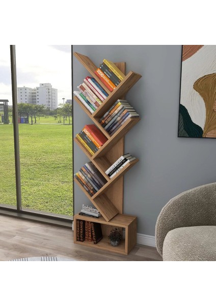 Home Enda Erine 8 Raflı Zikzak Kitaplık Atlantik Çam fiyatları