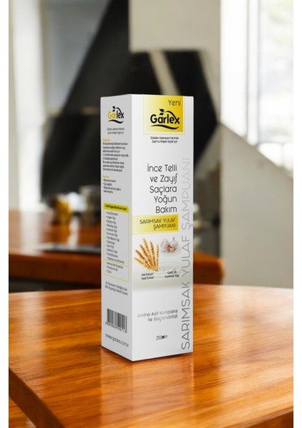 Sarımsak ve Yulaf Şampuanı 250 ml