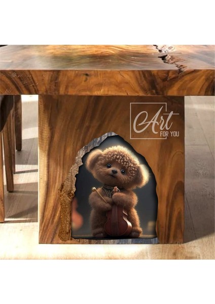 3D Sevimli Köpek ve Yuvası Duvar Stickeri Karikatürist Ev Dekorasyonu