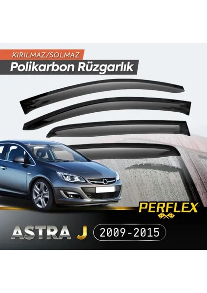 Perflex Polikarbon Kırılmaz Rüzgarlık V2 Mugen Opel Astra J (2009-2015)