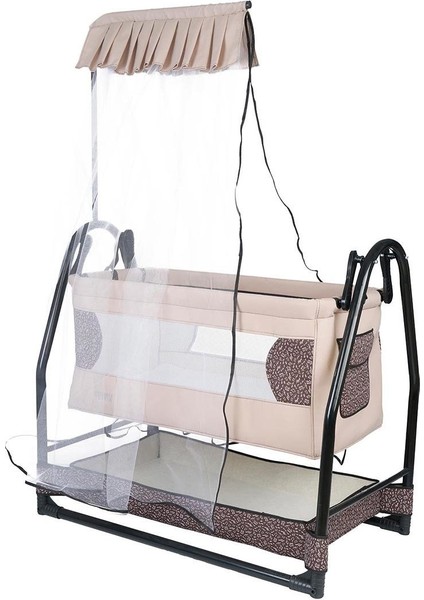 Convers Çıtır Beşik Portatif Beşik Cibinlikli Kahverengi fiyatları