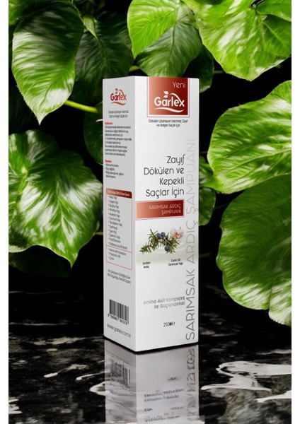 Sarımsak ve Ardıç Şampuanı 250 ml