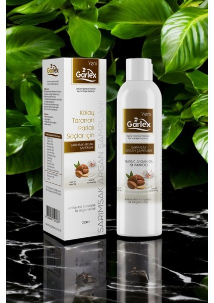 Sarımsak ve Argan Şampuanı 250 ml