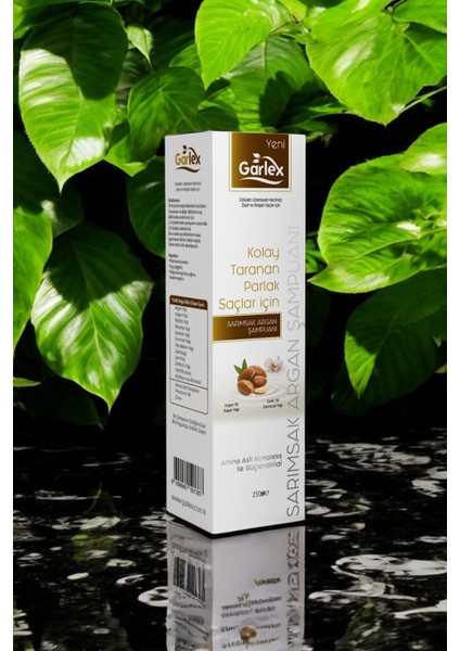 Sarımsak ve Argan Şampuanı 250 ml