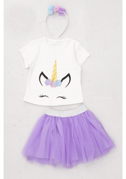 Kız Çocuk Unicorn Tütü Ikili Takım fiyatları