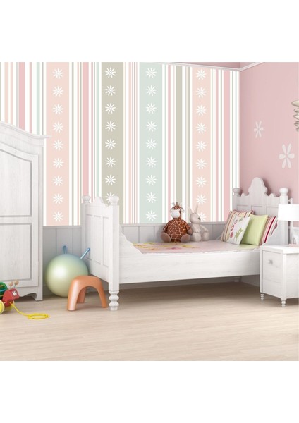 Çocuk Odası Duvar Kaplama Folyo Kendinden Yapışkanlı 50 cm x 300 cm