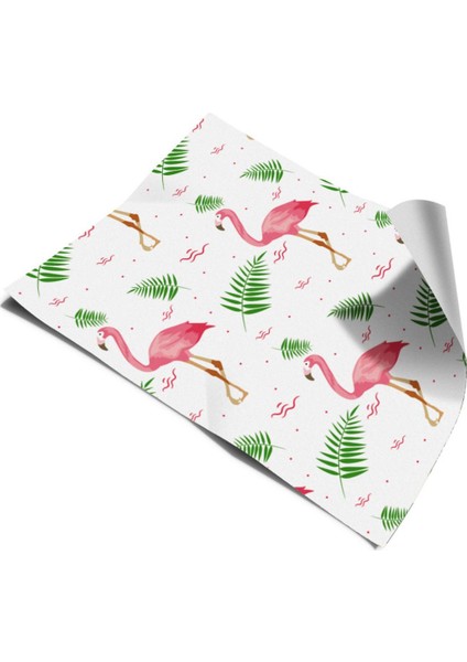 Çocuk Odası Duvar Kaplama Folyo Flamingo Kendinden Yapışkanlı 50 cm x 300 cm