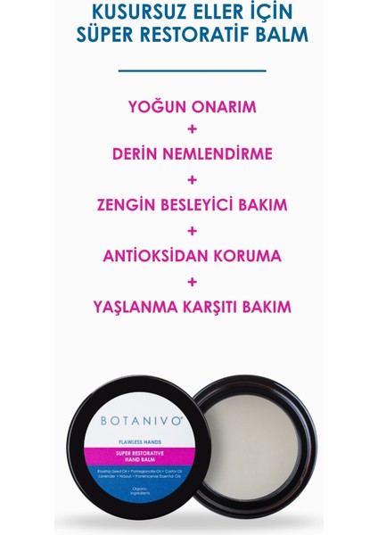 Kusursuz Eller Süper Restoratif El Balmı | Yoğun Onarım, Nemlendirme | 30 ml