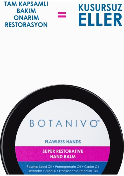Kusursuz Eller Süper Restoratif El Balmı | Yoğun Onarım, Nemlendirme | 30 ml