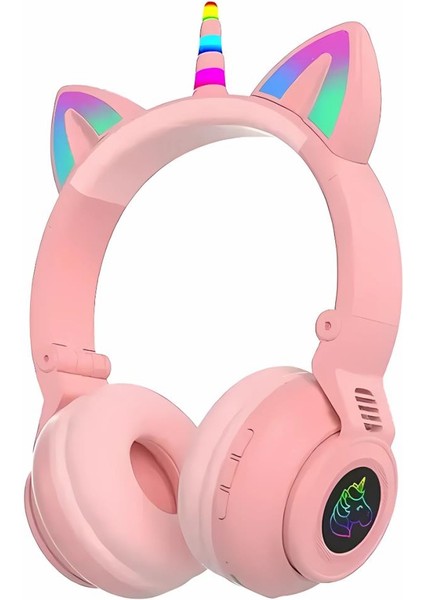 Unicorn 94DB Güvenli Ses Limitli Yumuşak Kulak Pedli Bluetooth Kulaklık Çocuk Kulaklığı Uzun Şarjlı