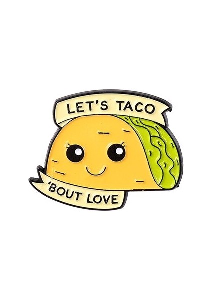Stil A Eşanlamlı Yiyecek Bayrak Emaye Brootrawberry Armut Taco Boo Broş Rozeti Karikatür Meyve Takı Hediye (Yurt Dışından)